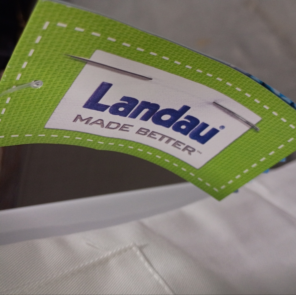 Landau White Button-Up Coat - Picture 3 of 6
